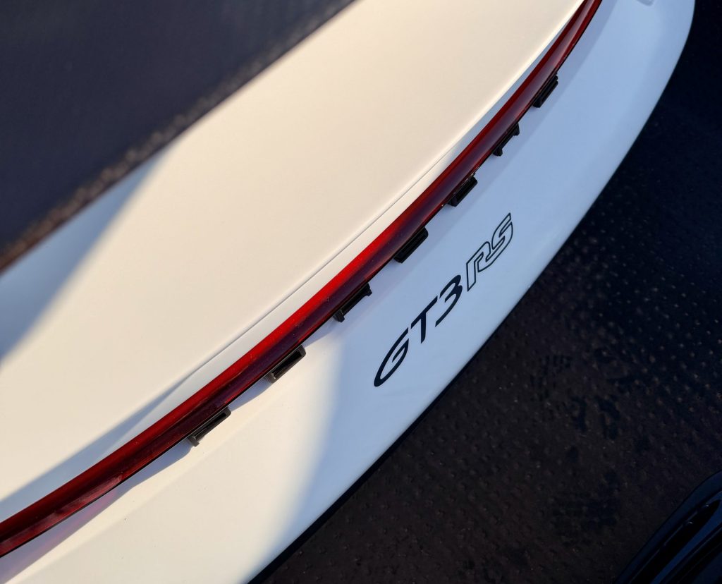 Up close of Matthew Charles Motoring Collective GT3RS